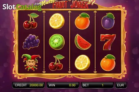 Οθόνη2. Multi Fruit Joker 81 Κουλοχέρης 