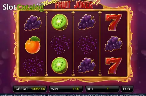 Οθόνη3. Multi Fruit Joker 81 Κουλοχέρης 
