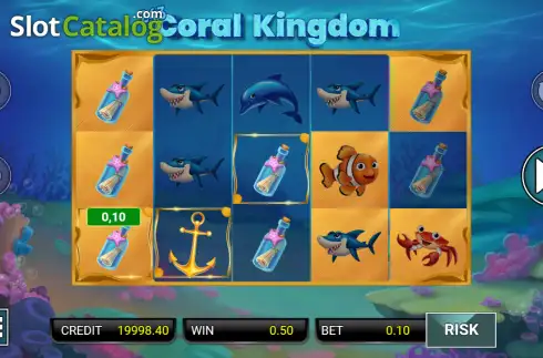 Οθόνη3. Coral Kingdom Κουλοχέρης