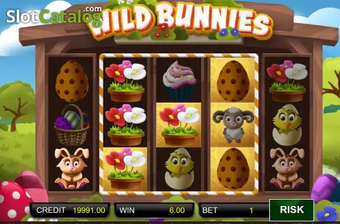 Οθόνη3. Wild Bunnies Κουλοχέρης