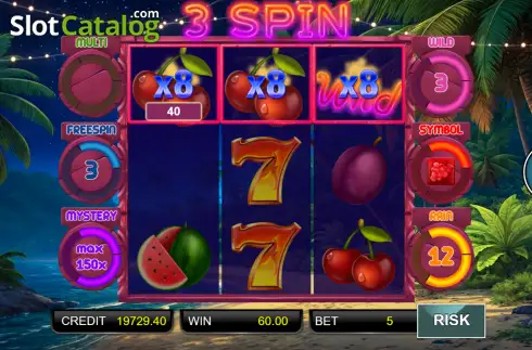 Οθόνη3. 3 Spin Κουλοχέρης