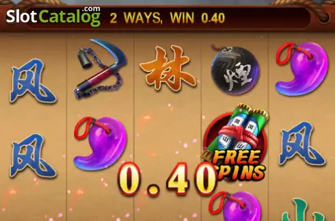 Οθόνη3. Ninja Legend Κουλοχέρης 