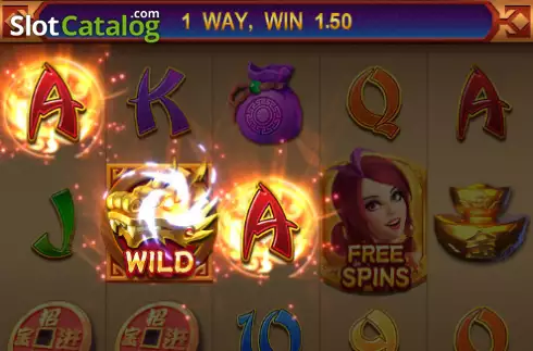 Οθόνη4. Lucky Dragon (Advant Play) Κουλοχέρης