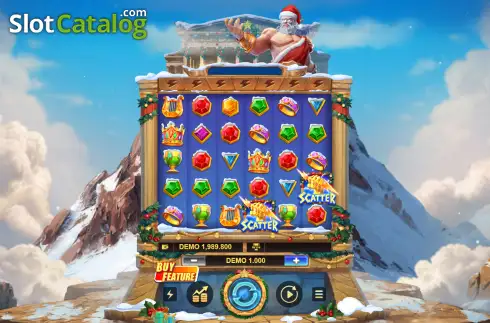 Οθόνη2. Zeustrike Xmas Κουλοχέρης