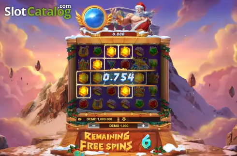 Οθόνη3. Zeustrike Xmas Κουλοχέρης