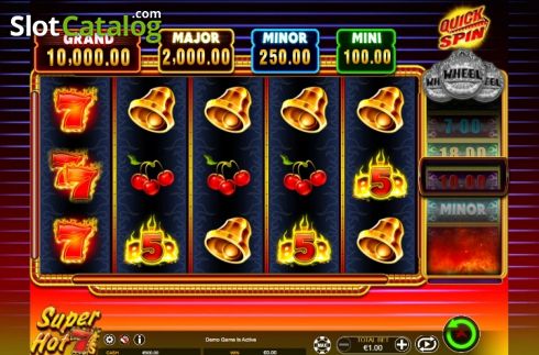 Οθόνη2. Super Hot 7s Quick Spin (Ainsworth) Κουλοχέρης