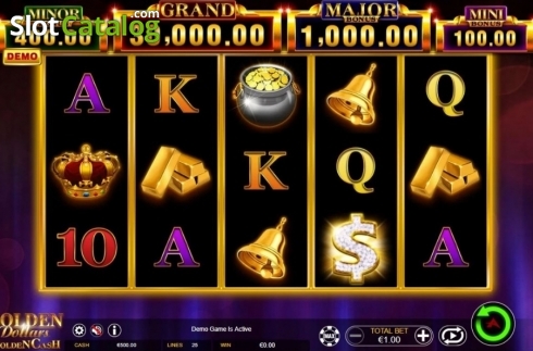 Οθόνη2. Golden Dollars Golden Cash Κουλοχέρης