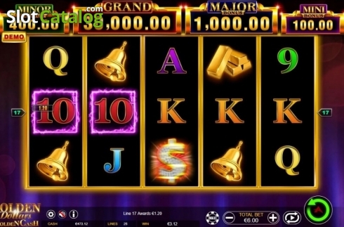 Οθόνη3. Golden Dollars Golden Cash Κουλοχέρης