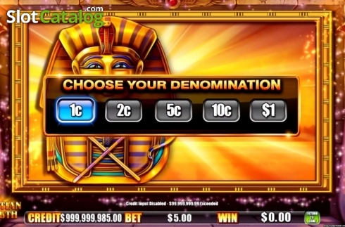 Οθόνη2. Egyptian Wealth Κουλοχέρης