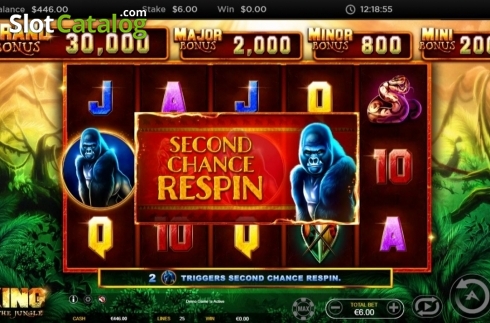 Οθόνη5. King of the Jungle (Ainsworth) Κουλοχέρης