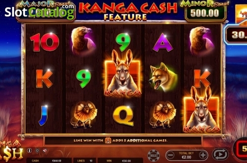 Οθόνη6. Kanga Cash (Ainsworth) Κουλοχέρης