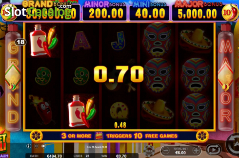 Οθόνη3. Sweet Chilli: Electric Cash Κουλοχέρης