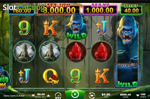 Οθόνη2. Congo King Quad Shot Κουλοχέρης