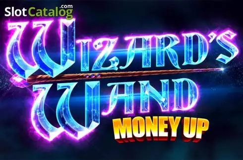Wizards Wand Money Up Λογότυπο Wizards Wand Money Up Λογότυπο