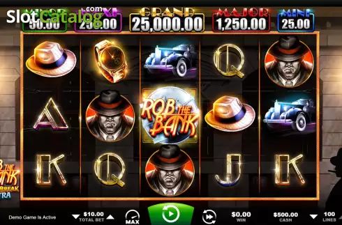 Οθόνη2. Rob the Bank (Ainsworth) Κουλοχέρης