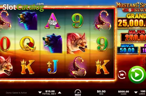 Οθόνη2. Mustang Spirit Cash Stacks Κουλοχέρης