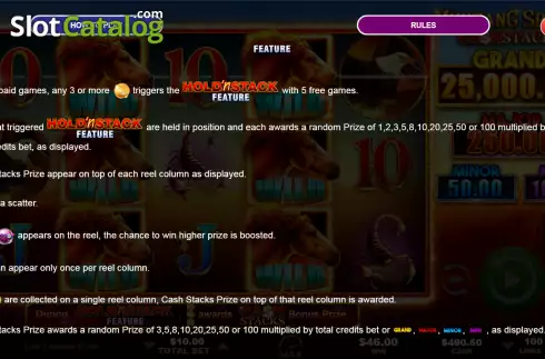 Οθόνη5. Mustang Spirit Cash Stacks Κουλοχέρης