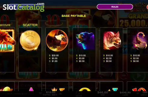 Οθόνη6. Mustang Spirit Cash Stacks Κουλοχέρης