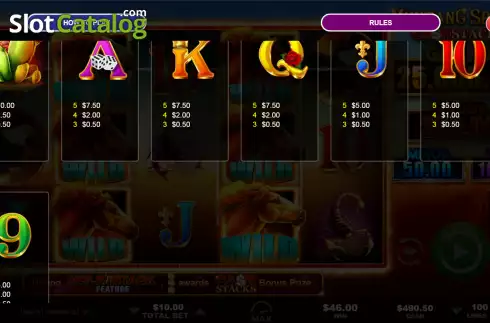 Οθόνη7. Mustang Spirit Cash Stacks Κουλοχέρης