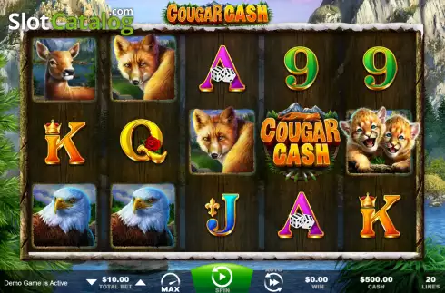 Οθόνη2. Cougar Cash Κουλοχέρης