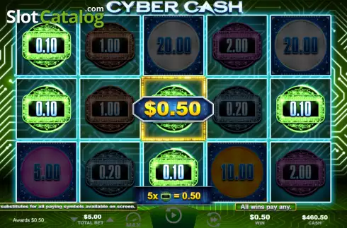 Οθόνη3. Cyber Cash Κουλοχέρης