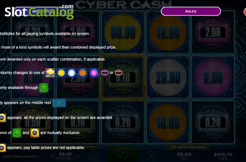 Οθόνη5. Cyber Cash Κουλοχέρης