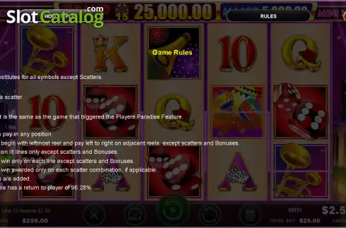 Οθόνη7. Vegas Fiesta Grand Κουλοχέρης 