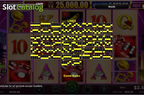 Οθόνη6. Vegas Fiesta Grand Κουλοχέρης 