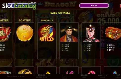 Οθόνη5. Rise of the Dragon Κουλοχέρης
