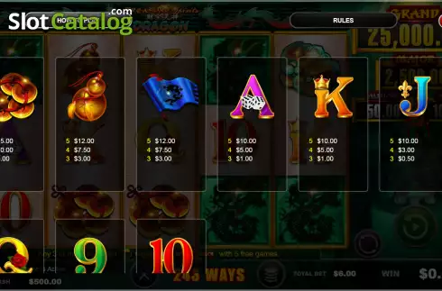 Οθόνη6. Treasure Spirits Dragon Κουλοχέρης