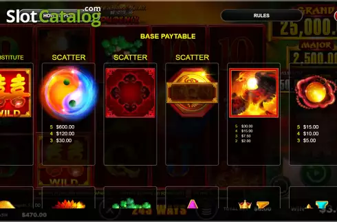Οθόνη5. Treasure Spirits Phoenix Κουλοχέρης