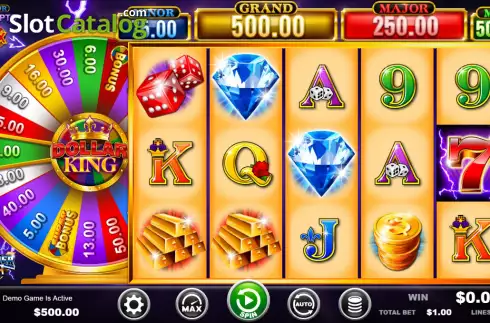 Οθόνη2. Thunder Cash Dollar King Κουλοχέρης 