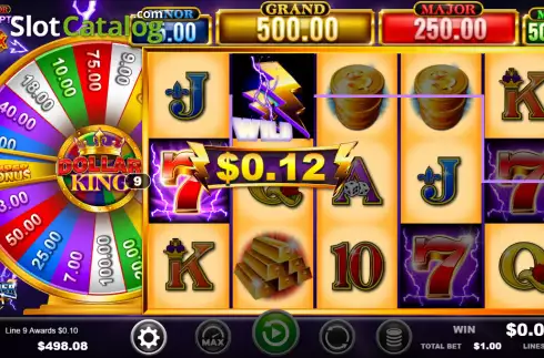 Οθόνη3. Thunder Cash Dollar King Κουλοχέρης 