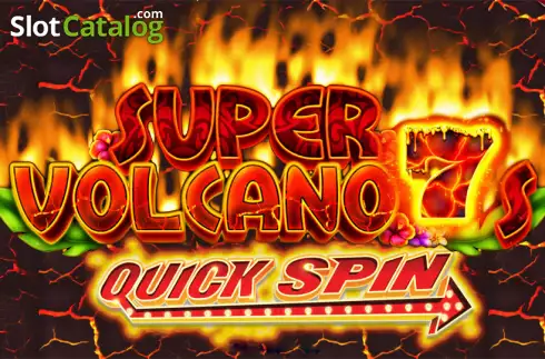 Super Volcano 7s Quick Spin Λογότυπο Super Volcano 7s Quick Spin Λογότυπο