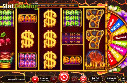 Οθόνη2. Super Volcano 7s Quick Spin Κουλοχέρης