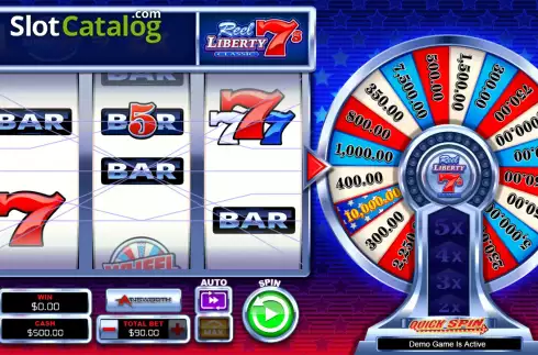 Οθόνη2. Reel Liberty 7s Classic Quick Spin Κουλοχέρης