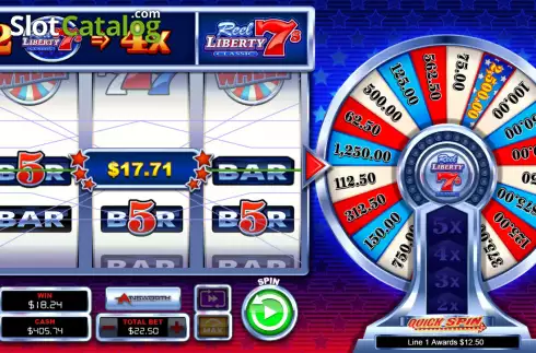 Οθόνη3. Reel Liberty 7s Classic Quick Spin Κουλοχέρης
