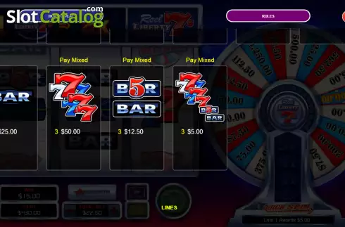 Οθόνη6. Reel Liberty 7s Classic Quick Spin Κουλοχέρης