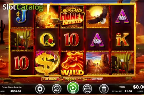 Οθόνη2. Mustang Money Energized Κουλοχέρης