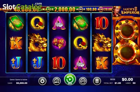 Οθόνη2. Lucky 8 Emperor Κουλοχέρης