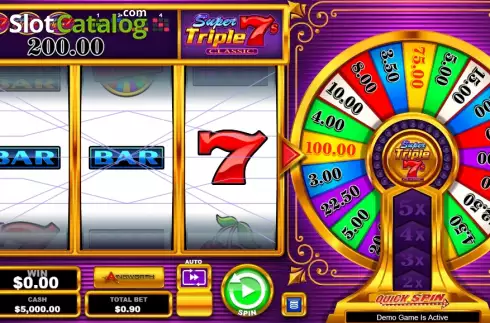 Οθόνη2. Super Triple 7s Classic Κουλοχέρης 