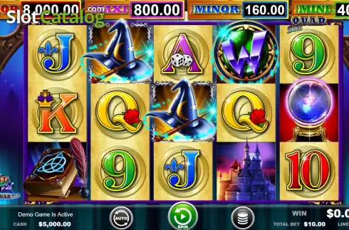 Οθόνη2. Wonder Wizard Quad Shot Κουλοχέρης