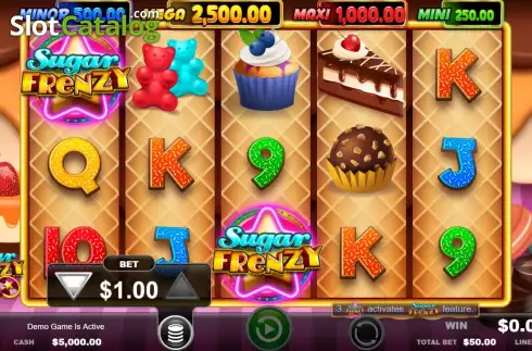 Οθόνη2. Sugar Frenzy Cherry Wheel Κουλοχέρης
