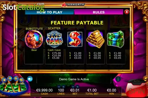 Οθόνη4. Cash Cave Κουλοχέρης