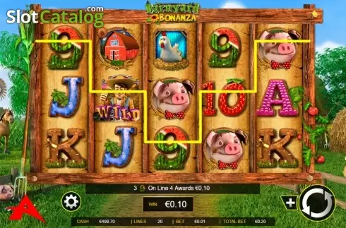 Οθόνη3. Barnyard Bonanza (Ainsworth) Κουλοχέρης