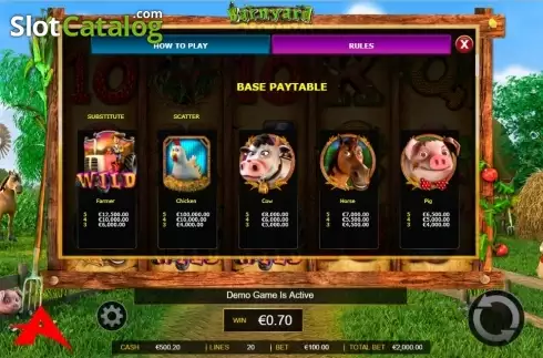 Οθόνη5. Barnyard Bonanza (Ainsworth) Κουλοχέρης