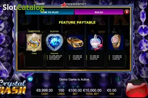 Οθόνη4. Crystal Cash Κουλοχέρης