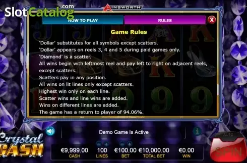Οθόνη8. Crystal Cash Κουλοχέρης