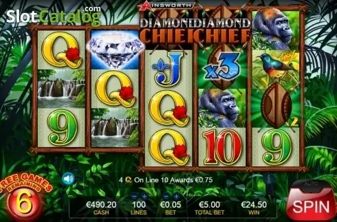 Οθόνη7. Diamond Chief Κουλοχέρης