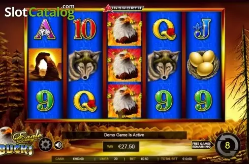 Οθόνη7. Eagle Bucks Κουλοχέρης